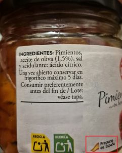 pimientos asados españoles
