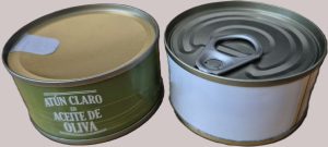 latas de atún en aceite