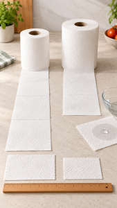 papel absorbente de cocina